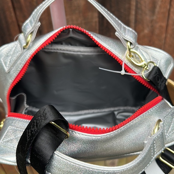 Betsey Johnson Popsicle Lunch Tote Silver - Picture 3 of 15